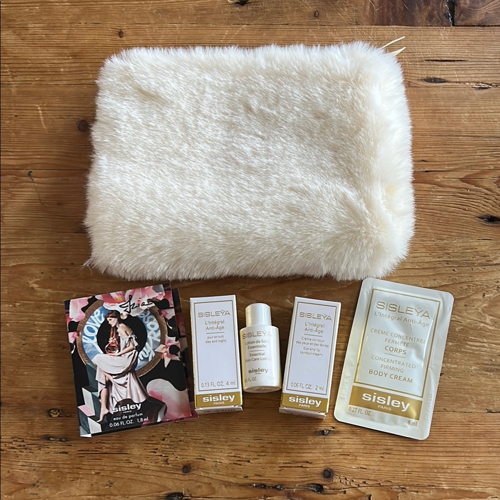 Sisley Skincare Collection with Cream Pouch